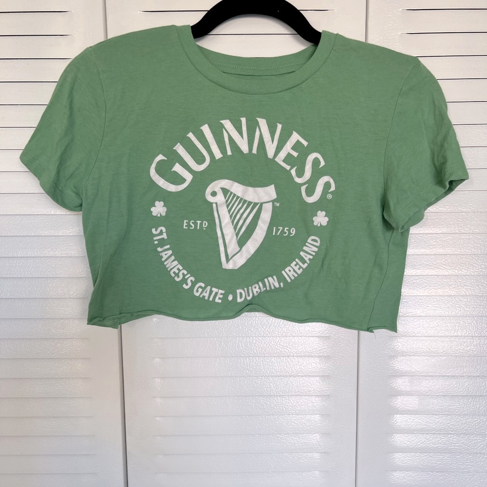 FREE if bundled w other items in my closet. St Pattys Day Crop Guinness Beer